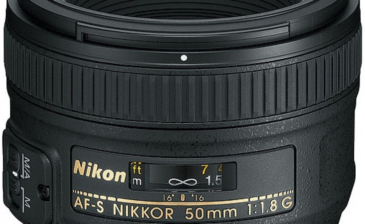 Camera lenses for rent, Nikon Nikkor 50mm f/1.8G AF-S rent, Vilnius