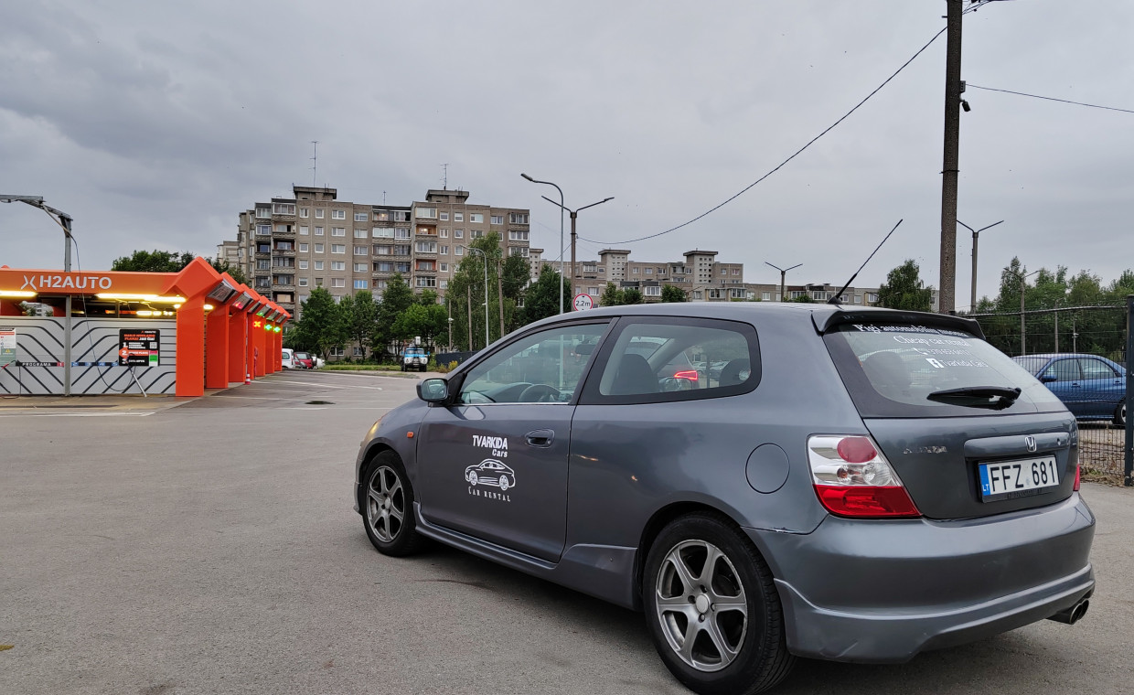 Car rental, Honda civic 7gen rent, Kaunas