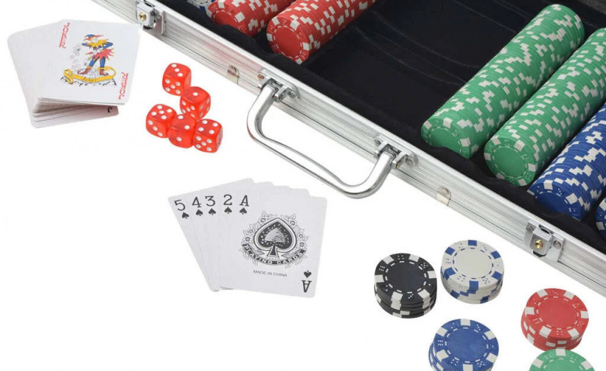 Holiday and travel items for rent, Poker Set 500 Tokens rent, Kaunas
