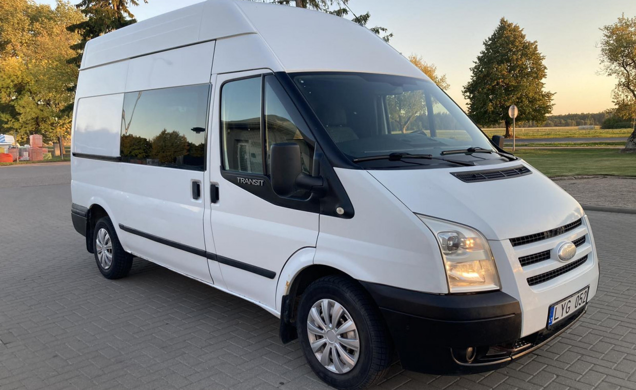 Vans and caravans for rent, Ford Tranzit Krovininis Mikroautobusas rent, Vilnius
