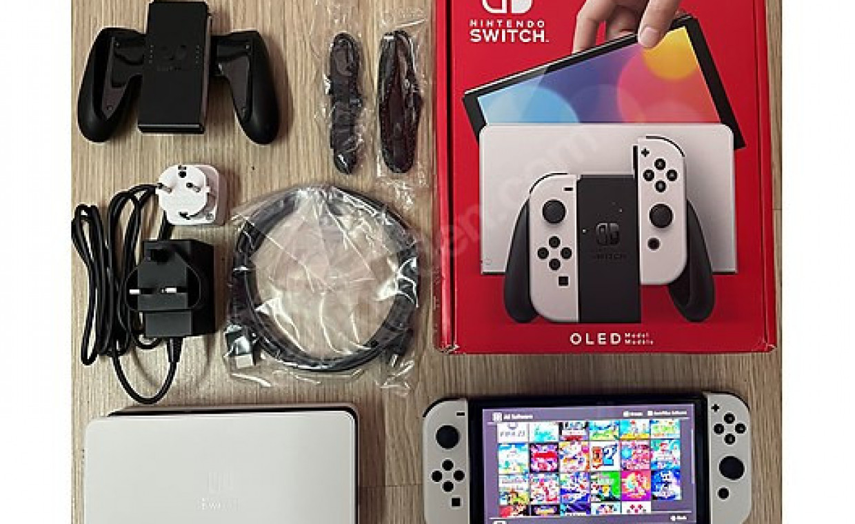 Gaming consoles for rent, Nintendo Switch OLED rent, Kaunas