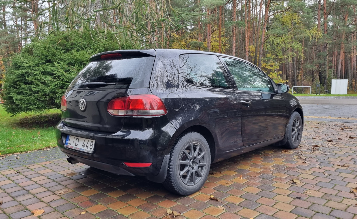 Car rental, VW Golf 6 rent, Kaunas