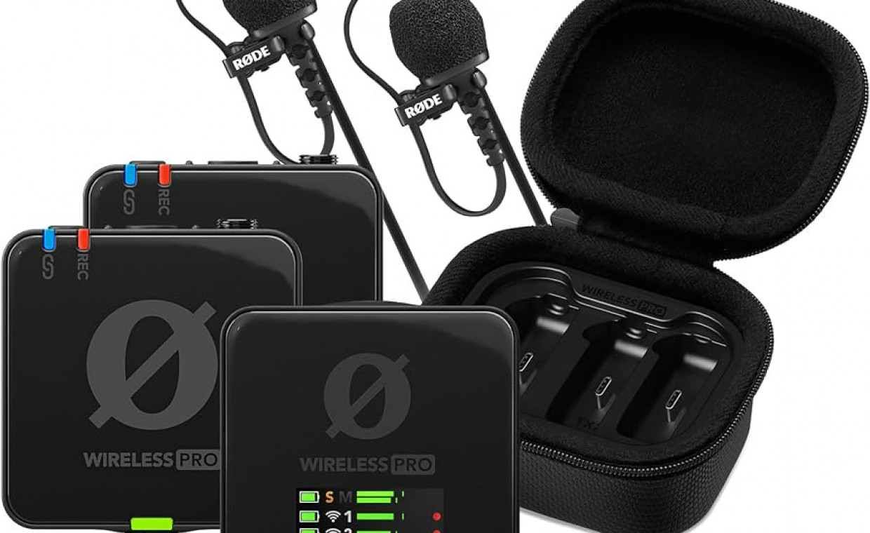 Audio equipment and instruments for rent, Rode Wireless Pro rent, Vilnius