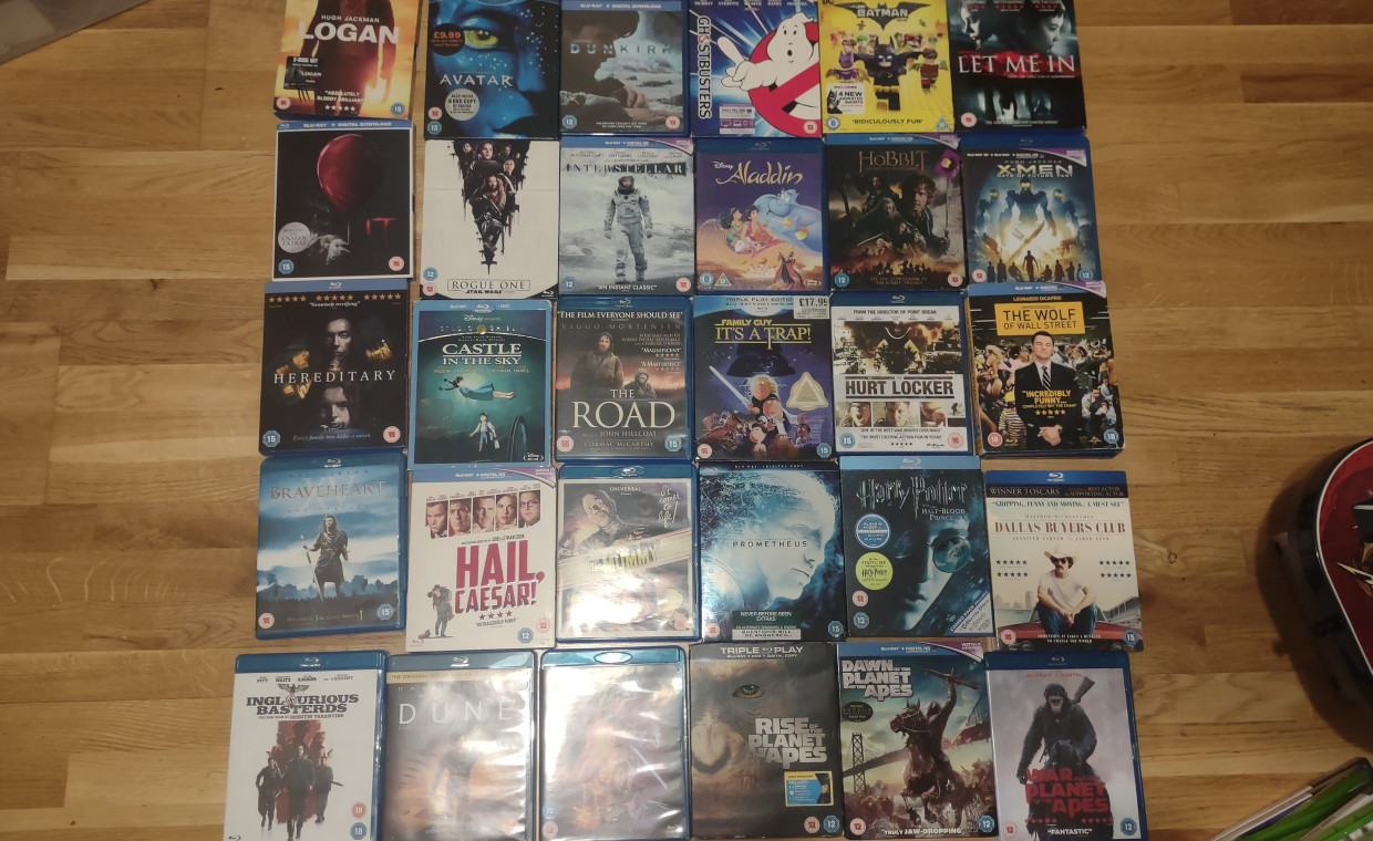 Holiday and travel items for rent, Blu-ray filmai rent, Kaunas