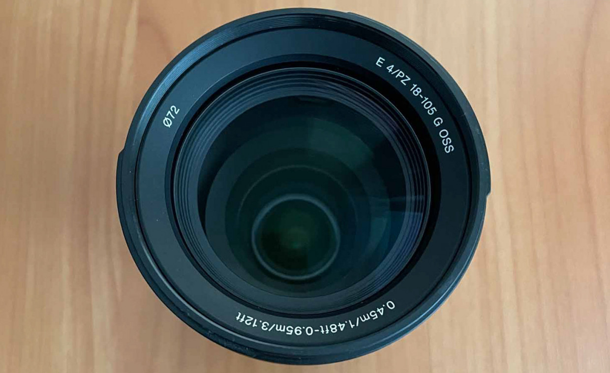 Camera lenses for rent, Sony E 18-105mm f/4 G objektyvas rent, Vilnius