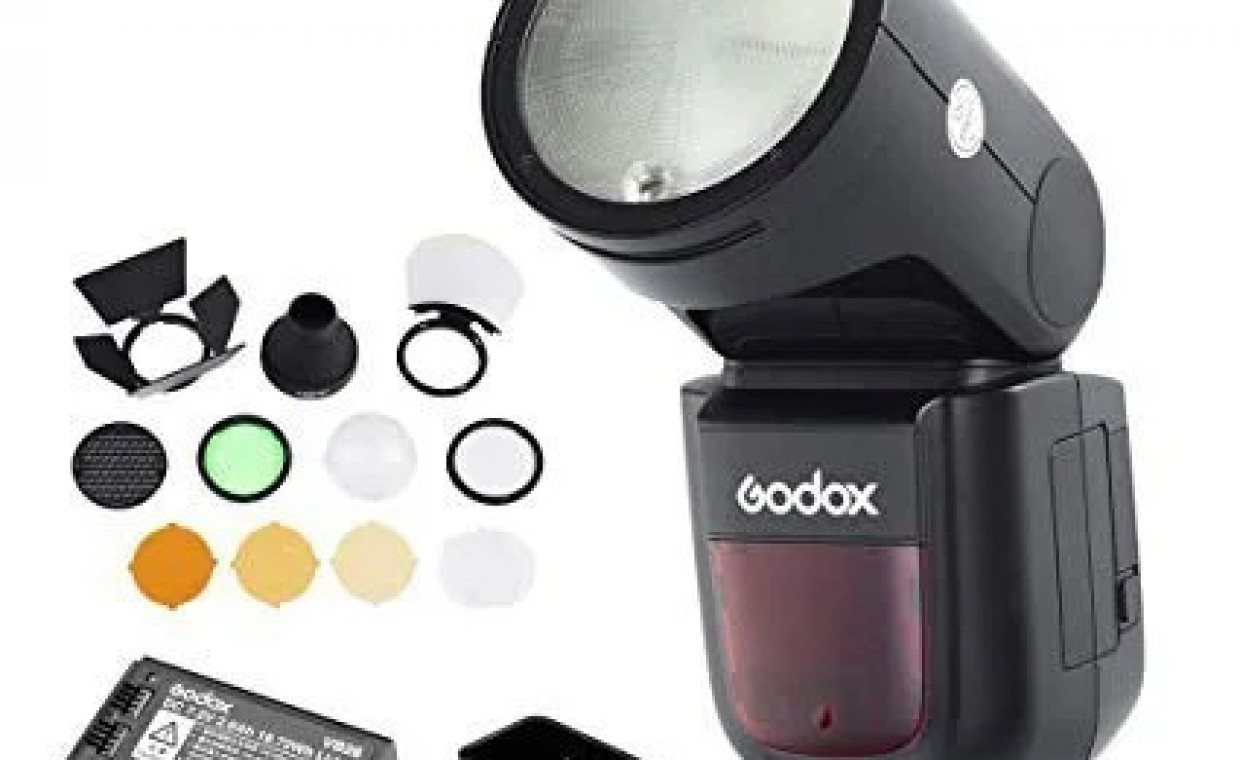 Camera accessories for rent, Godox V1 Sony rent, Vilnius