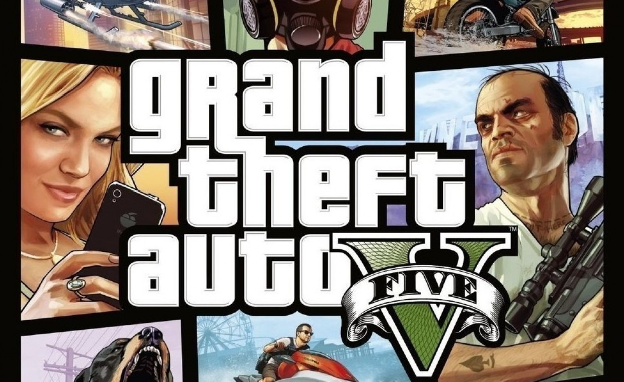 Gaming consoles for rent, Žaidimas  PS4 Grand Theft Auto 5 Premium rent, Visaginas