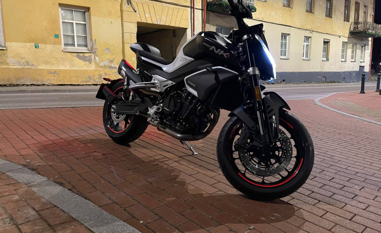 Motorcycles for rent, 2024 CFMOTO 800NK Advanced nuoma rent, Vilnius
