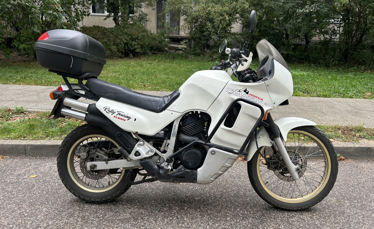 Motorcycles for rent, Honda Transalp 600 rent, Vilnius