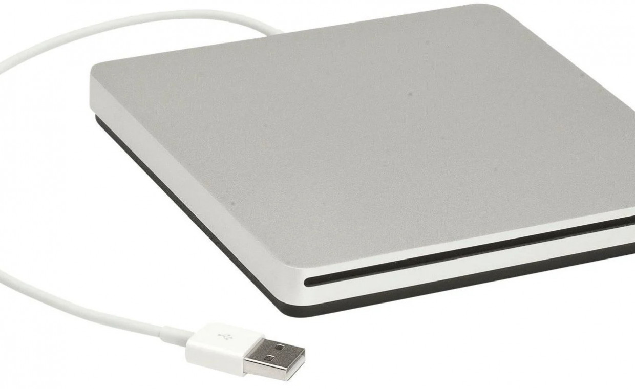 Computers for rent, Apple USB SuperDrive CD/DVD Skaitytuvas rent, Trakai