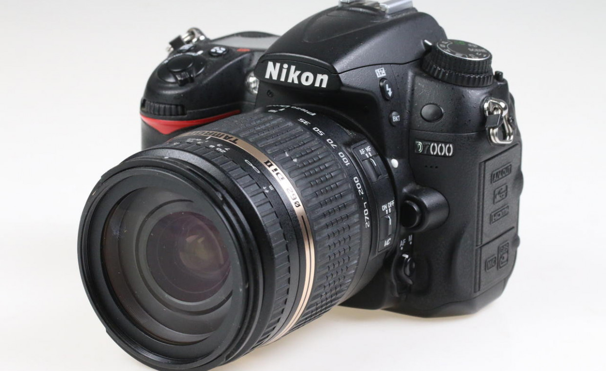 Cameras for rent, Nikon D7000 su Tamron 18-200mm DI II VC rent, Vilnius