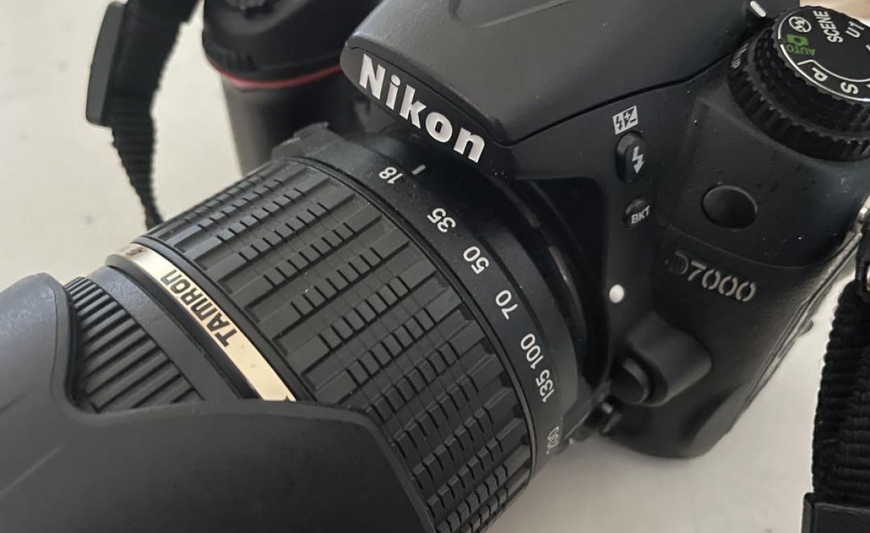 Cameras for rent, Nikon D7000 su Tamron 18-200mm DI II VC rent, Vilnius