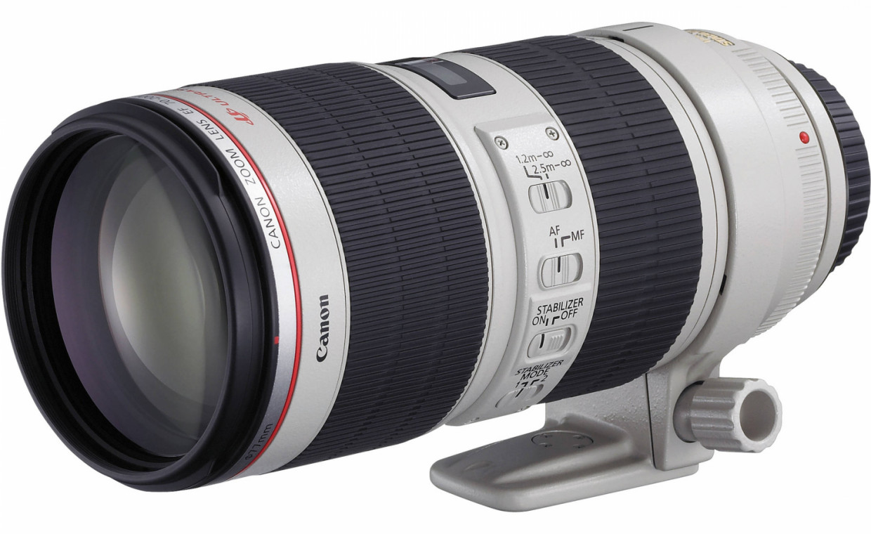 Camera lenses for rent, Canon 70-200mm f/2.8L IS II USM rent, Kaunas