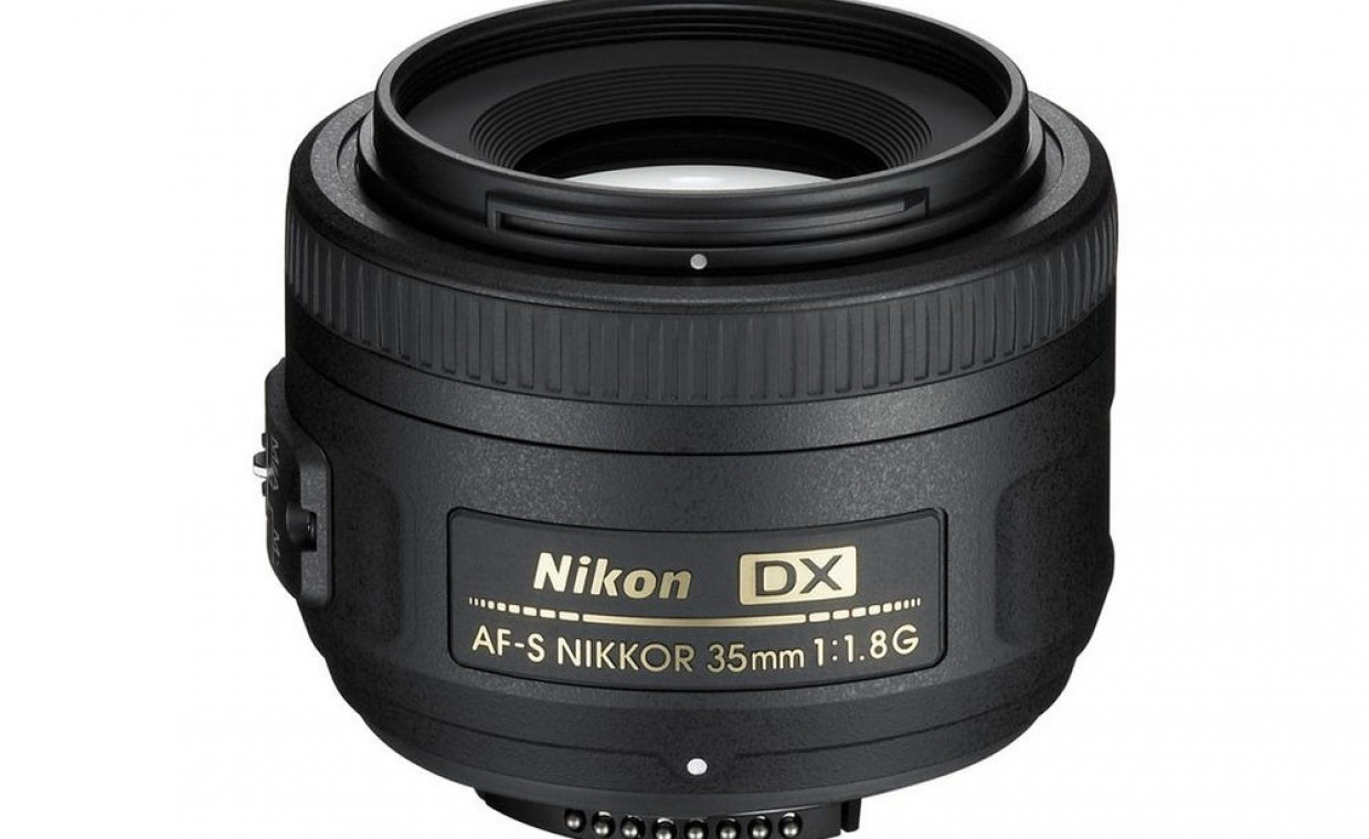 Camera lenses for rent, Nikon AF-S Nikkor 35mm f/1.8G DX rent, Kaunas