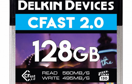 Delkin 128Gb Cfast Cinema 2.0 R560/W495