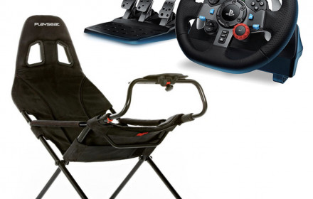 Playseat Challenge with Logitech G923