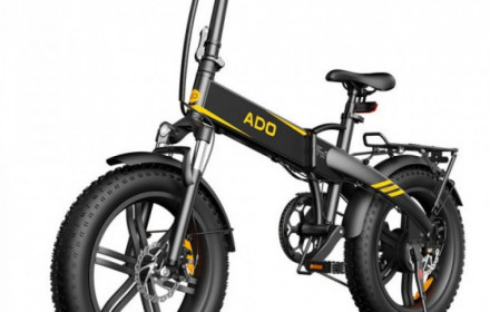 Elektrinis dviratis ADO A20F Beast juoda