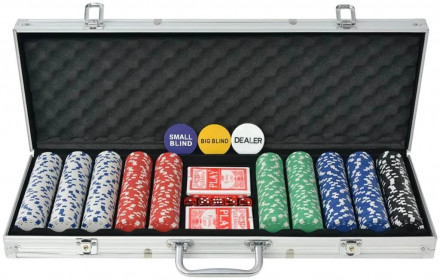 Poker Set 500 Tokens