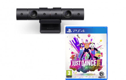 PS4 kamera ir Žaidimas Just Dance 2019