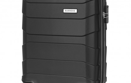 Mažas lagaminas Barrens, S, juodas, 34L