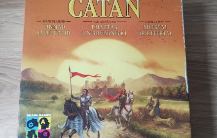 Catan Miestai ir riteriai 3-4 žaidėjams