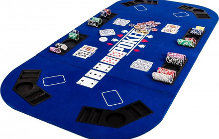 Pokerio stačiakampio stalviršio nuoma