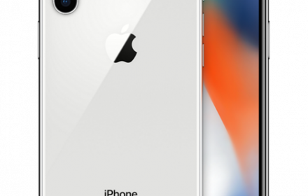 Apple iPhone X 64 GB baltas